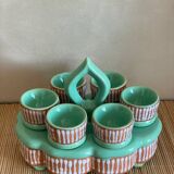 6 egg cups in their Missy Annecy holder