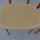 Dining Chairs in Walnut & Beech, 1960s, Set of 3