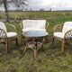 Rattan lounge