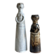 Pair of anthropomorphic soliflore vases by Jacques Pouchain