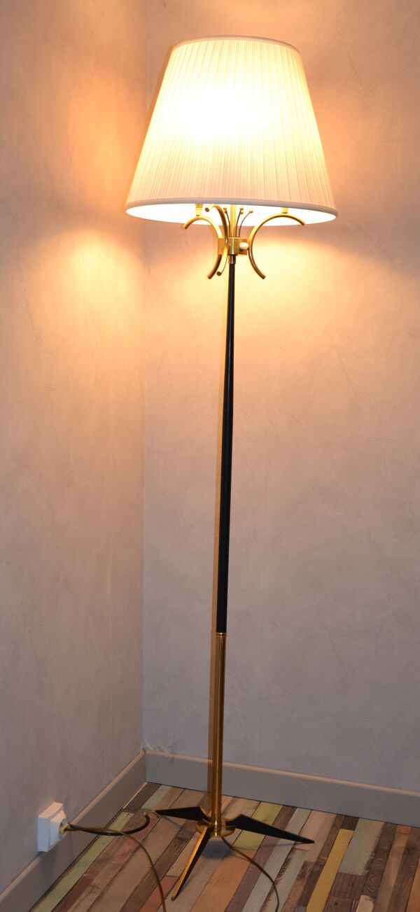 Lampadaire maison Lunel année 50 tripode 3 feux