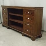 English herbalist's drawer cabinet