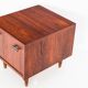 Vintage teak bedside table in Scandinavian style - France, 1960s