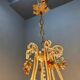 Murano Glass Fruit Crystal Beaded Chandelier, Italy, 1960s