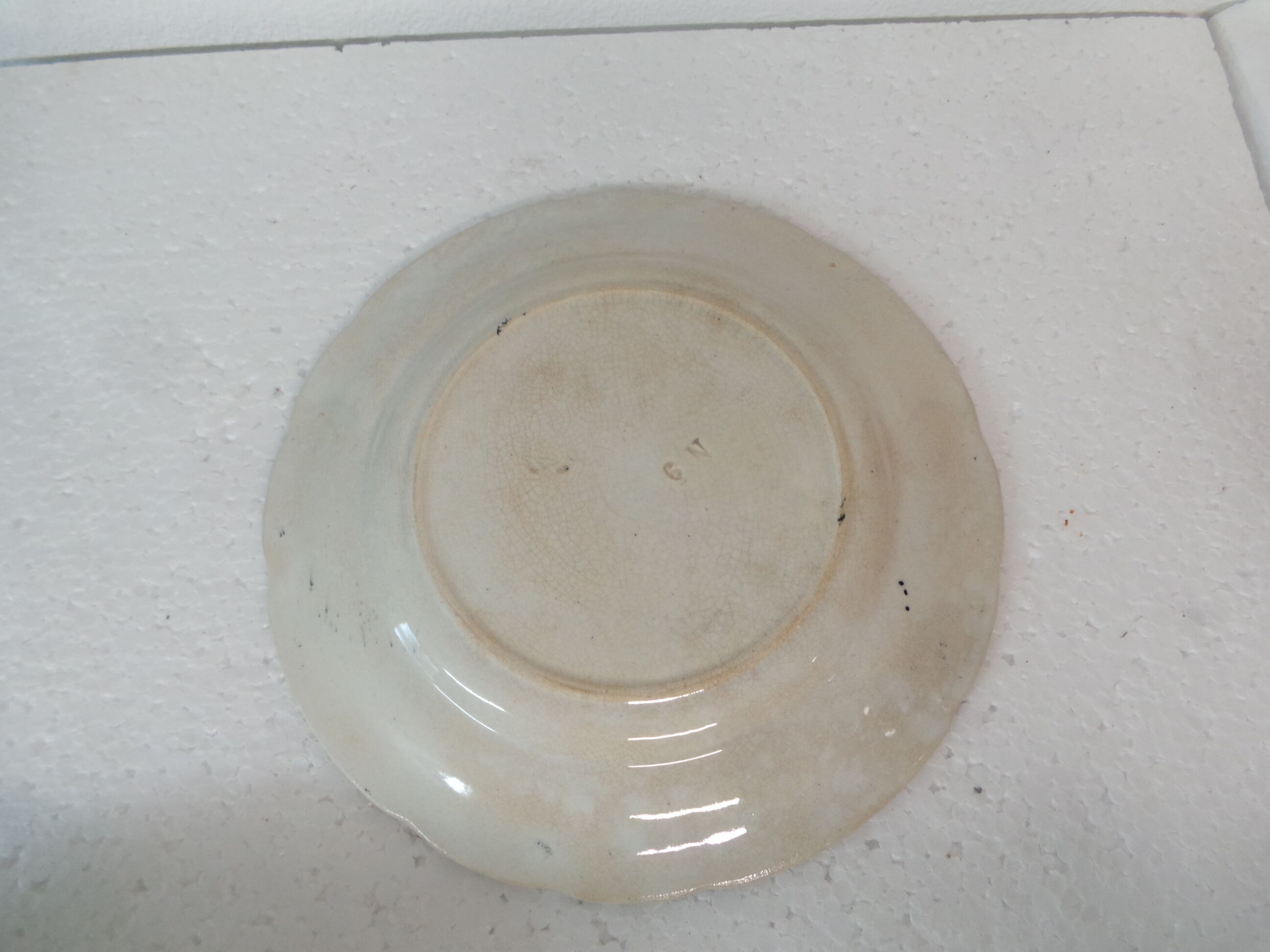 Jeanne d'Arc decorative plate on the bucher