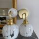 Paire d’appliques vintage