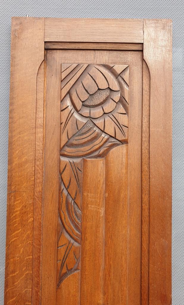 Pair of Art Deco carved doors