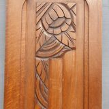 Pair of Art Deco carved doors