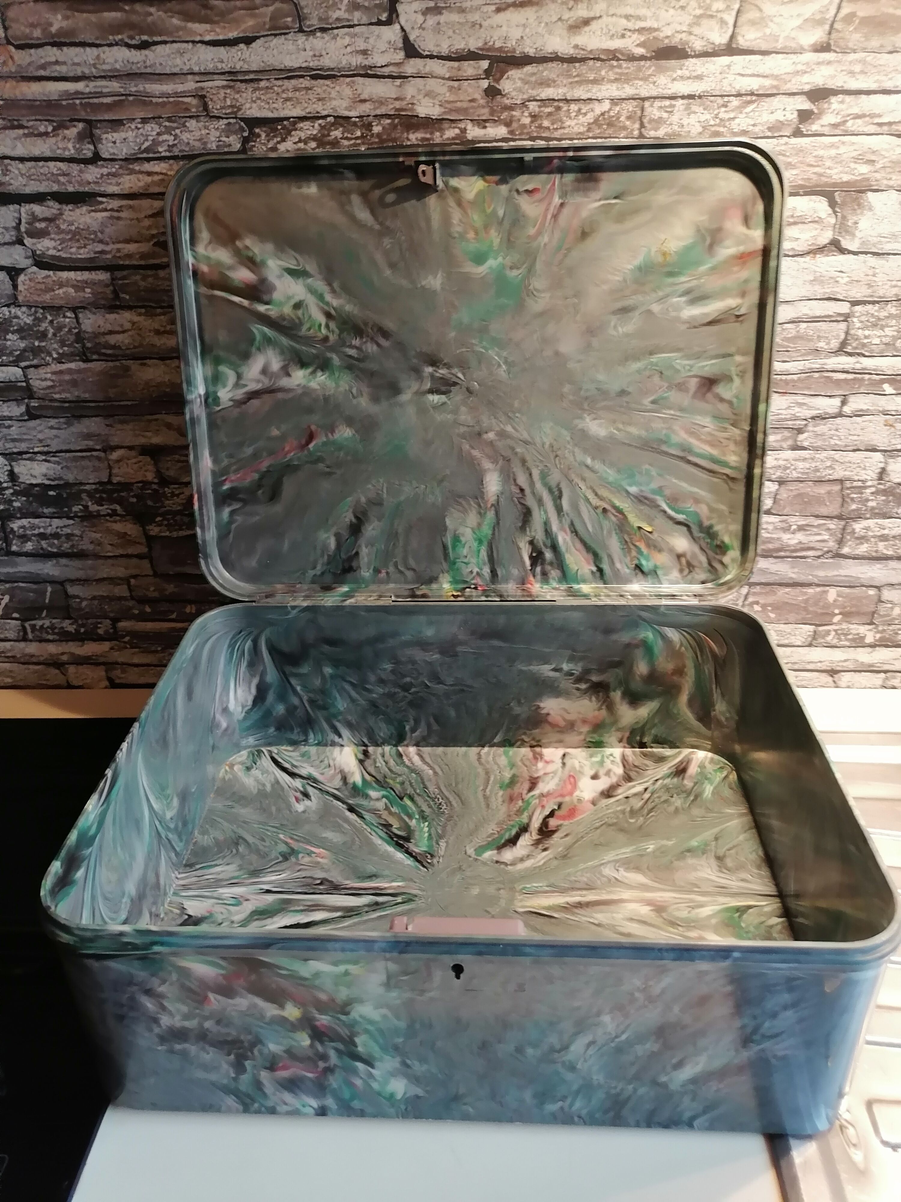 Box bakelite box 1930 regibana chocalate