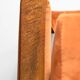 Foldable sofa, reddish velvet, restored, 1960s
