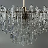 60s 70s ceiling lamp chandelier Kinkeldey Germany