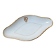 Antique ravier in white porcelain and gold Axe & Pépin in Vierzon