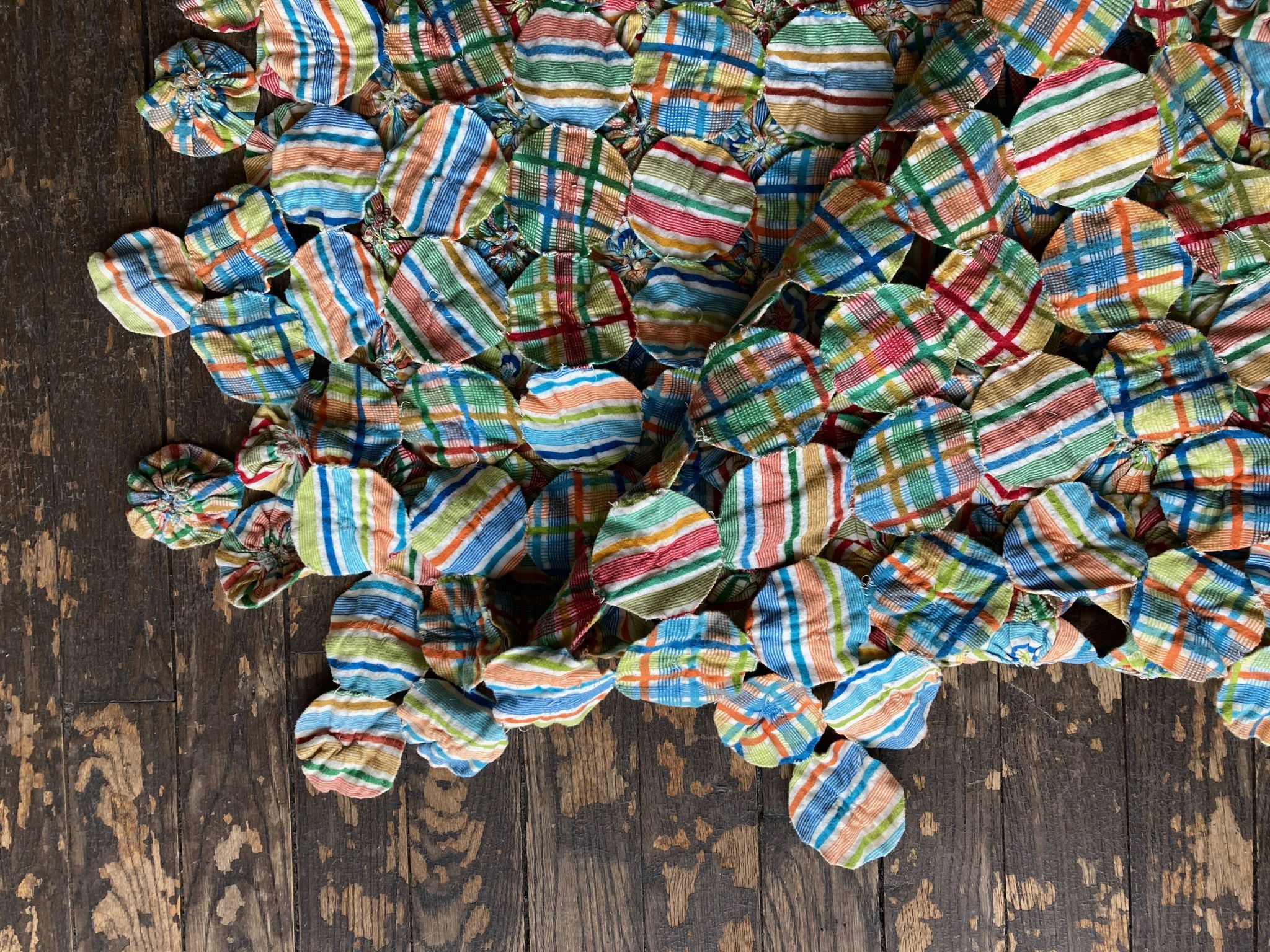 Plaid en patchwork USA 1930