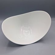 Bol Rosenthal Free Spirit in porcelain with silver metallic glaze.