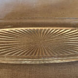 Vintage metal butter dish