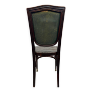 Jugendstil dining chair by Gustav Siegel for J&J Kohn
