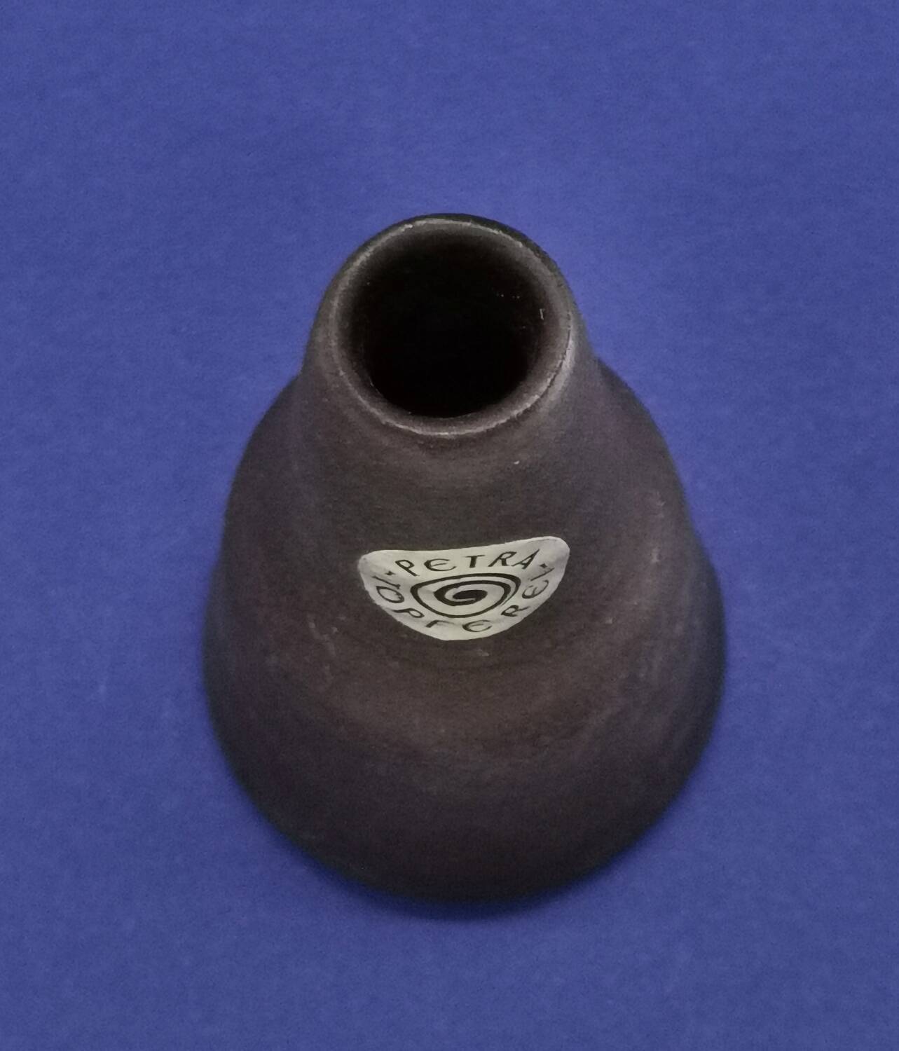 Vintage soliflore vase signed Petra Topferei Germany 1960