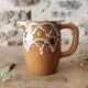Barbotine Pitcher Vintage 70s, GP France