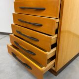 Writing desk with cabinet by Mojmír Požár for UP Závody Bučovice