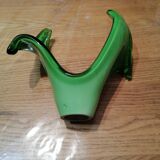 centerpiece pocket in blown glass