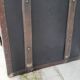 Leather travel trunk from the 1900s