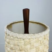 Scandinavian diabolo floor lamp in teak by Parker Knoll, 1960s