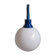 Opaline glass pendant lamp, Germany 1970s