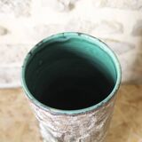 70s ceramic roller vase