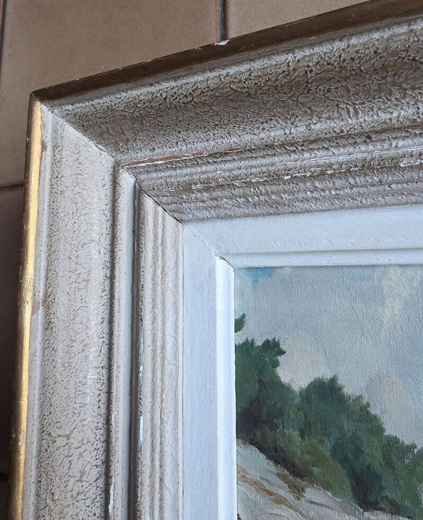 SESTON Paul Oil on Canvas Representing the Wild Coast circa 1950
