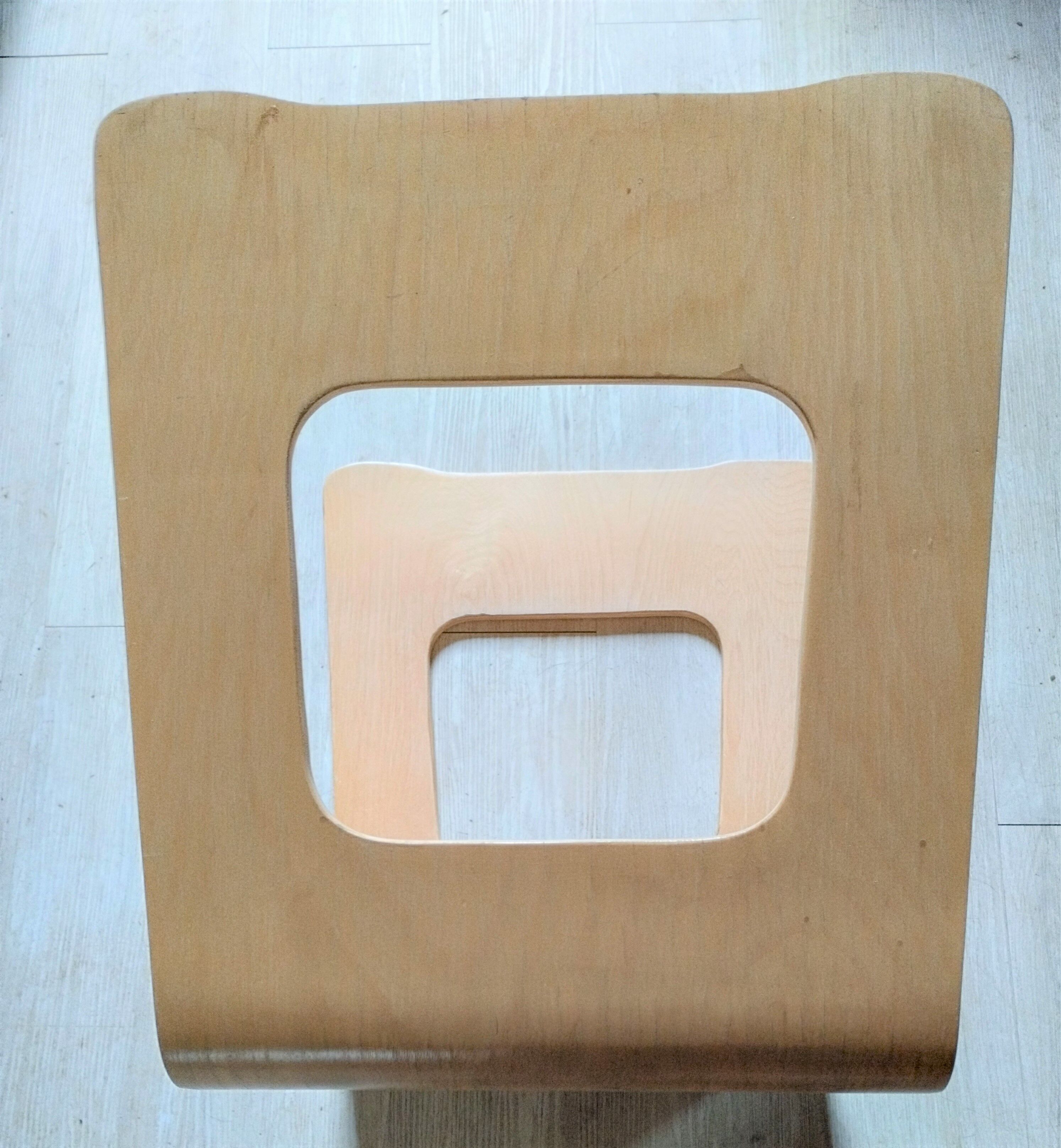 Stool / coffee table "Benjamin" designer Lisa Norinder - vintage design 90s