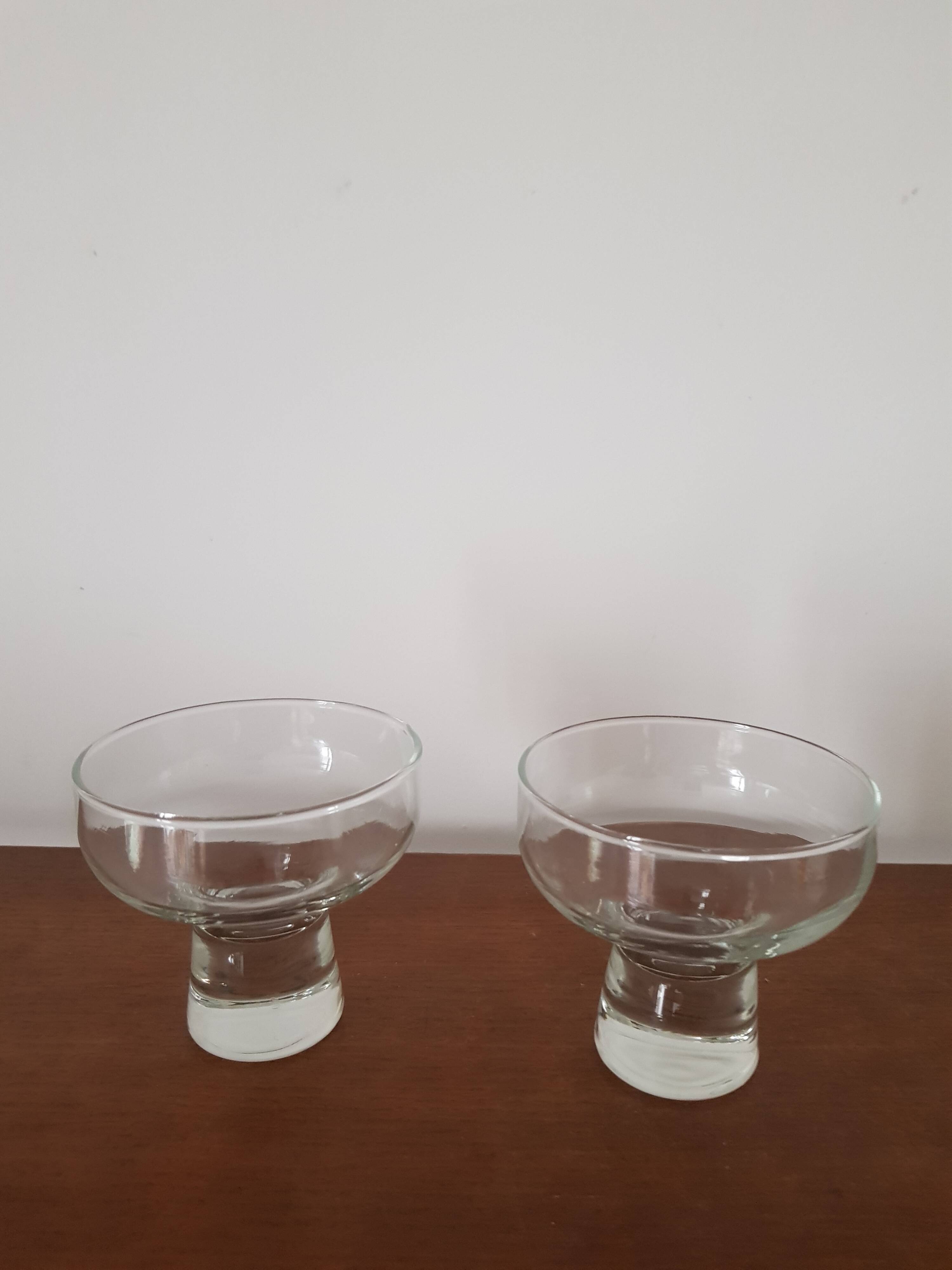 Metal and Glass Candle Holder, Denmark, 1960s