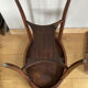 Oval Art Deco pedestal table in oak early twentieth century