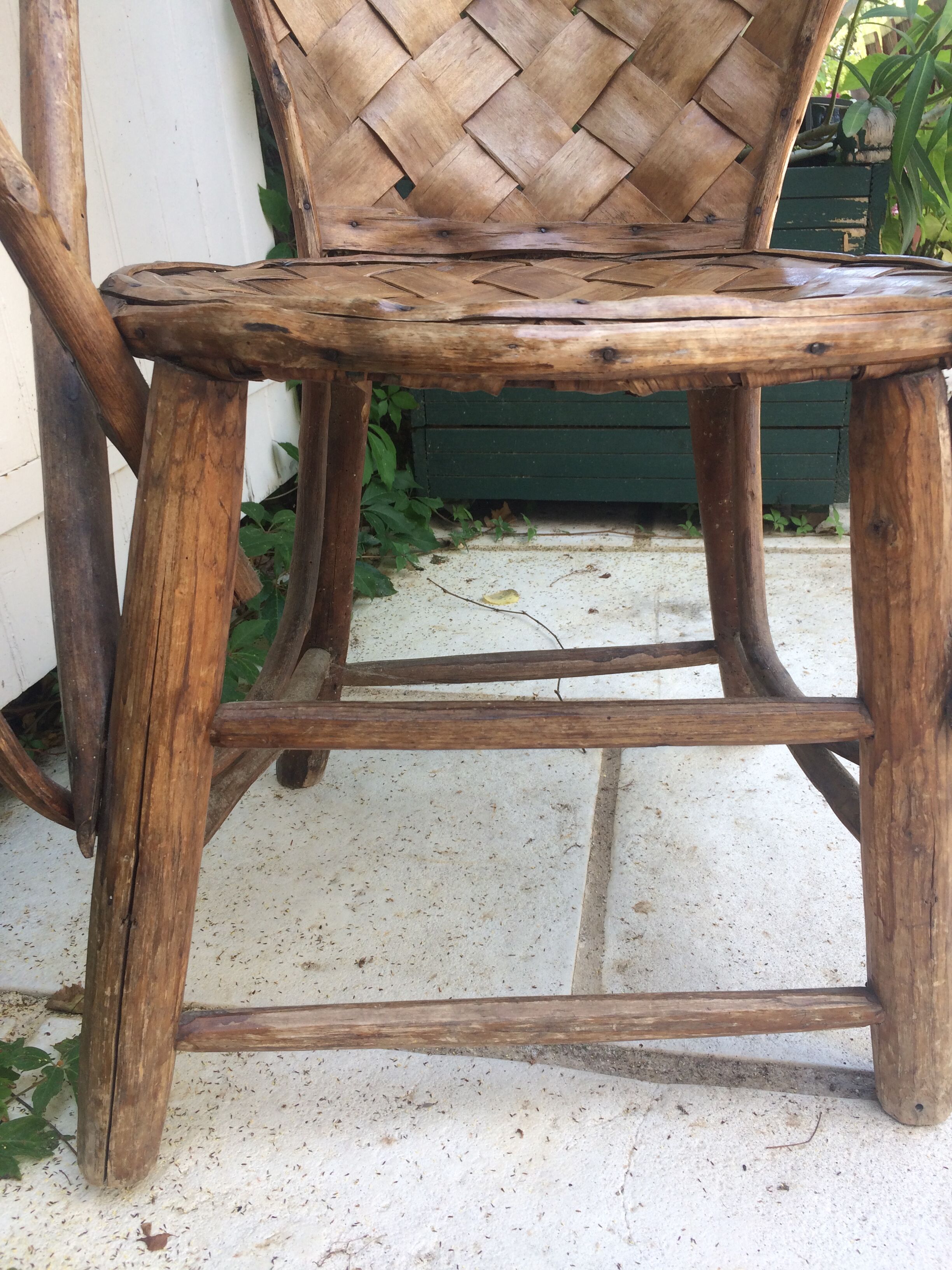 Chestnut armchair