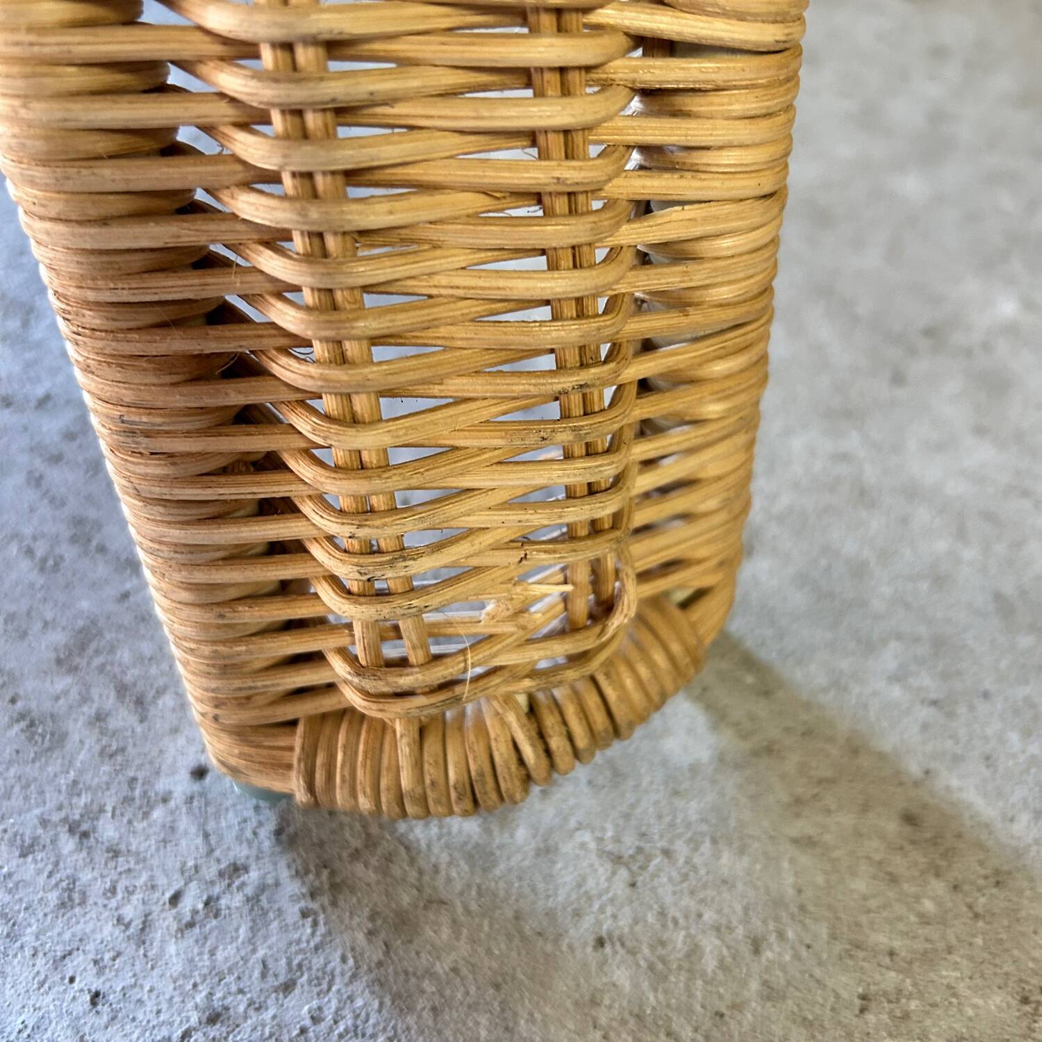 Pair of “gulte” rattan armchairs by ikea 1990