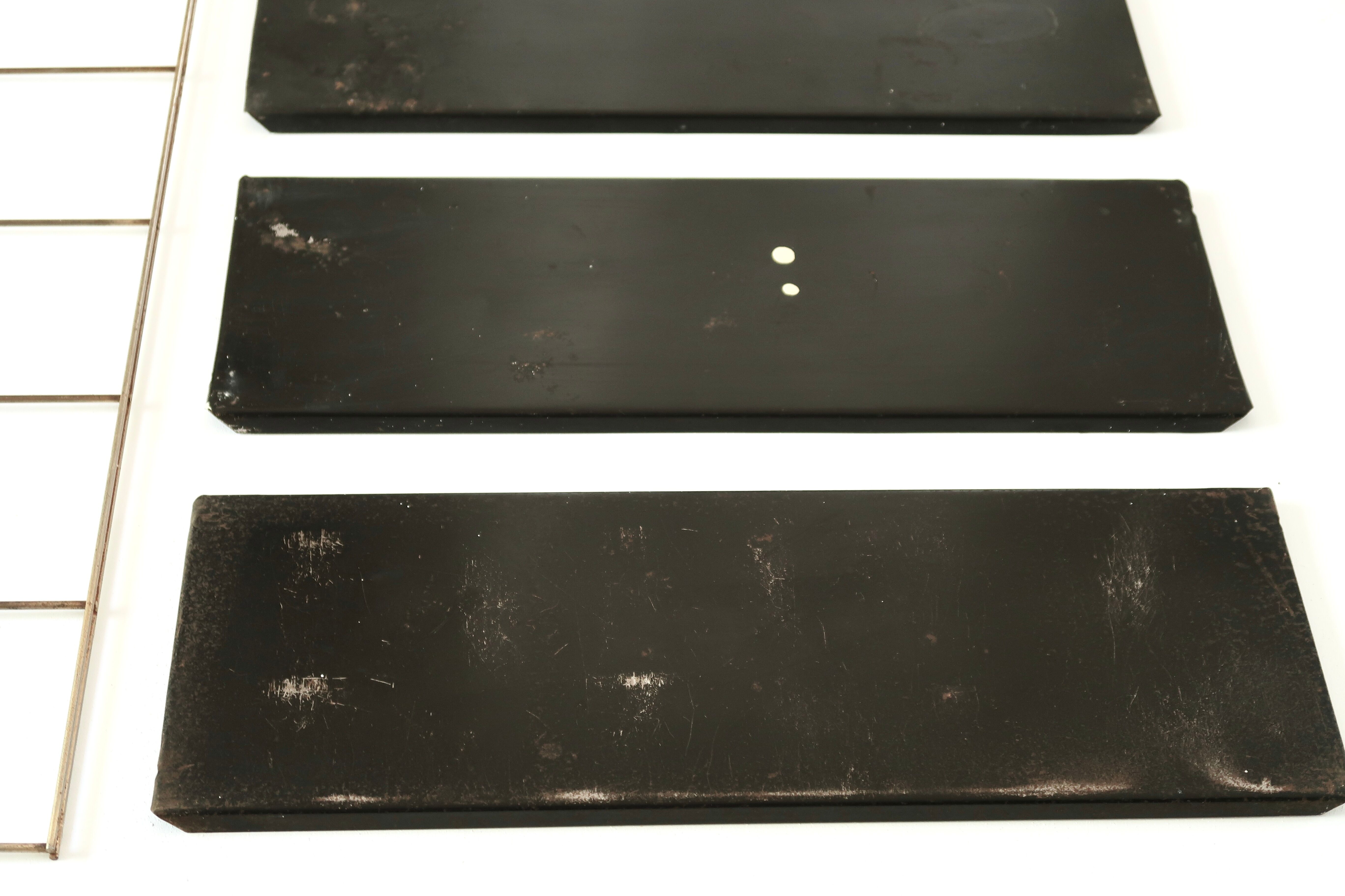 Modular metal shelves, 50s