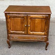 Louis XV buffet TV bar in oak 1970