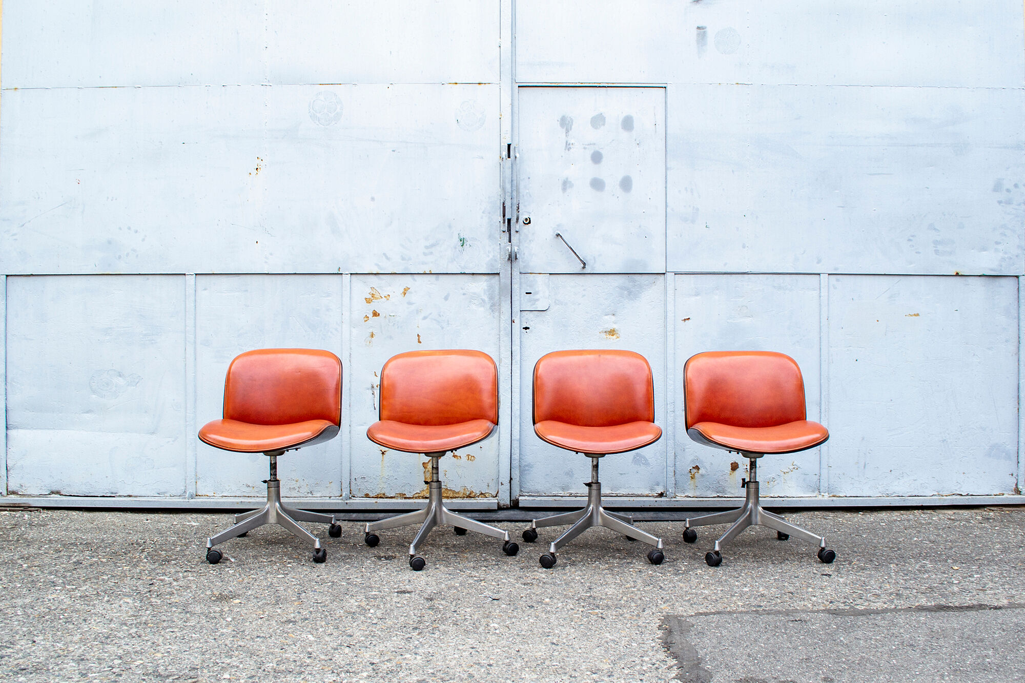 Italian Office Swivel Chair by Ico Parisi for MIM, 1960s
