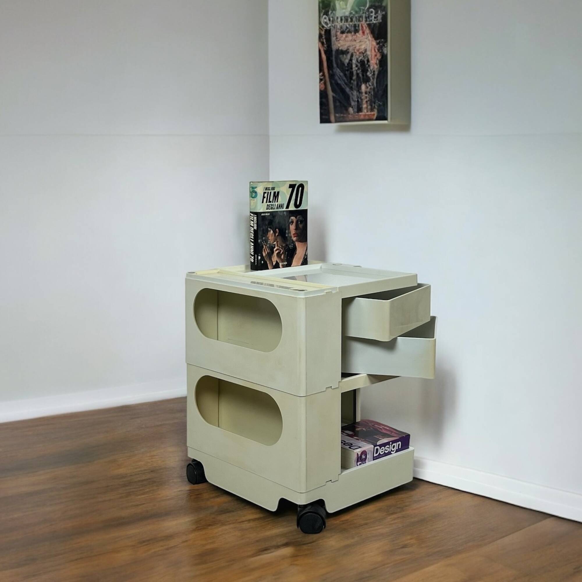Iconic Boby Cart by Joe Colombo - Award Winning Space Age Wardrobe, 1970s