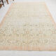 7x10 Large Floral Handmade Vintage Rug, 209x312Cm