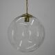 Bubble Glass Pendant by Kamenicky Senov, 1970s