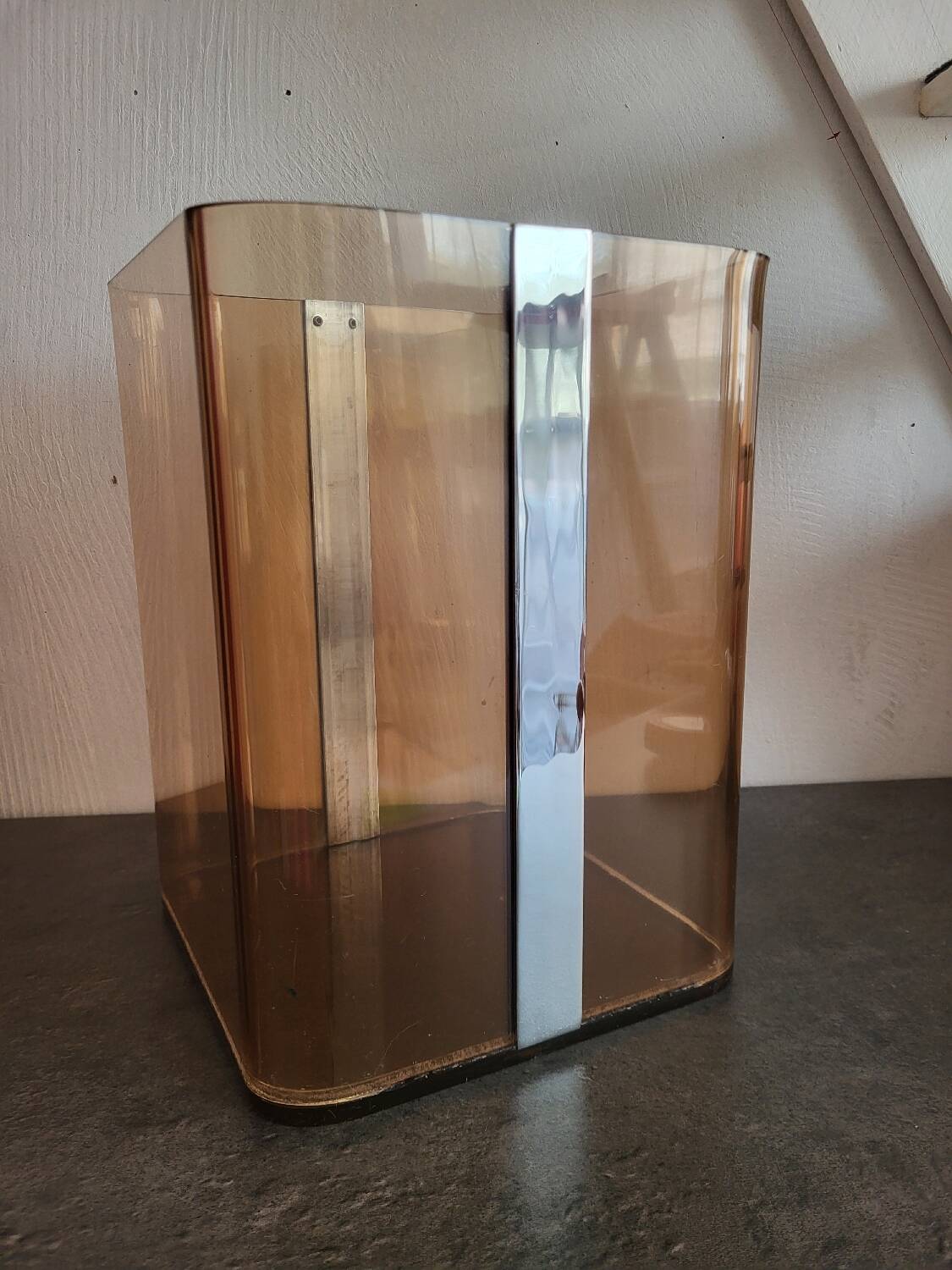 Vintage wastepaper basket or umbrella stand (Michel Dumas for Roche)