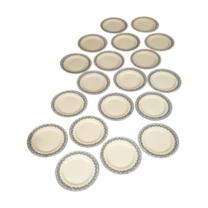 assiettes plate terre