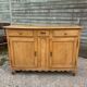 Old wooden sideboard
