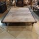 Industrial coffee table
