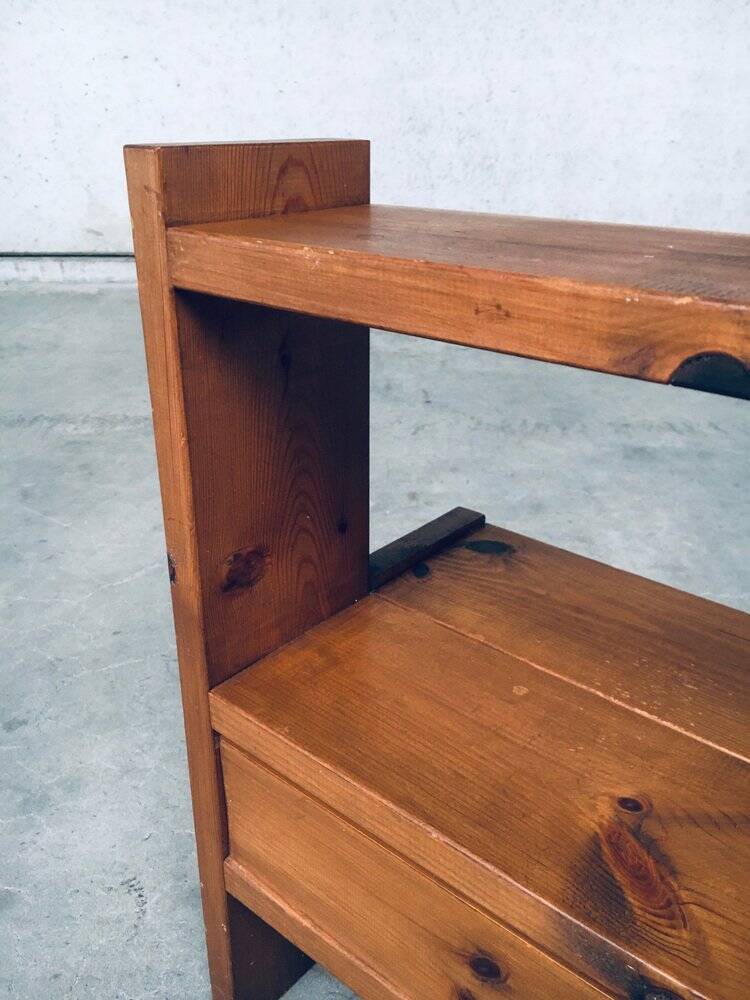 Mid-Century Scandinavian Pine Bedside Tables, Sweden, 1960s, Set of 2