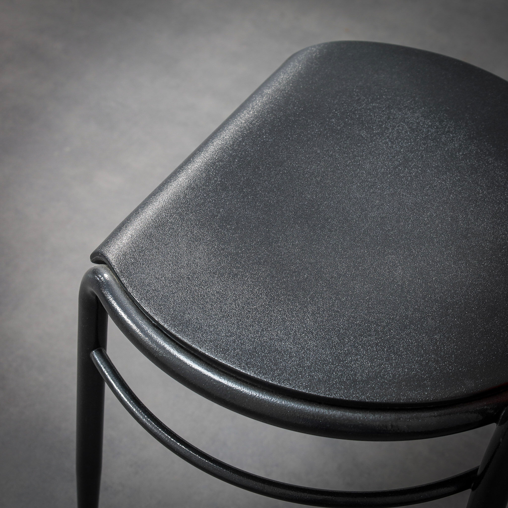 Set of 4 postmodern dining chairs, Italy, 1980s