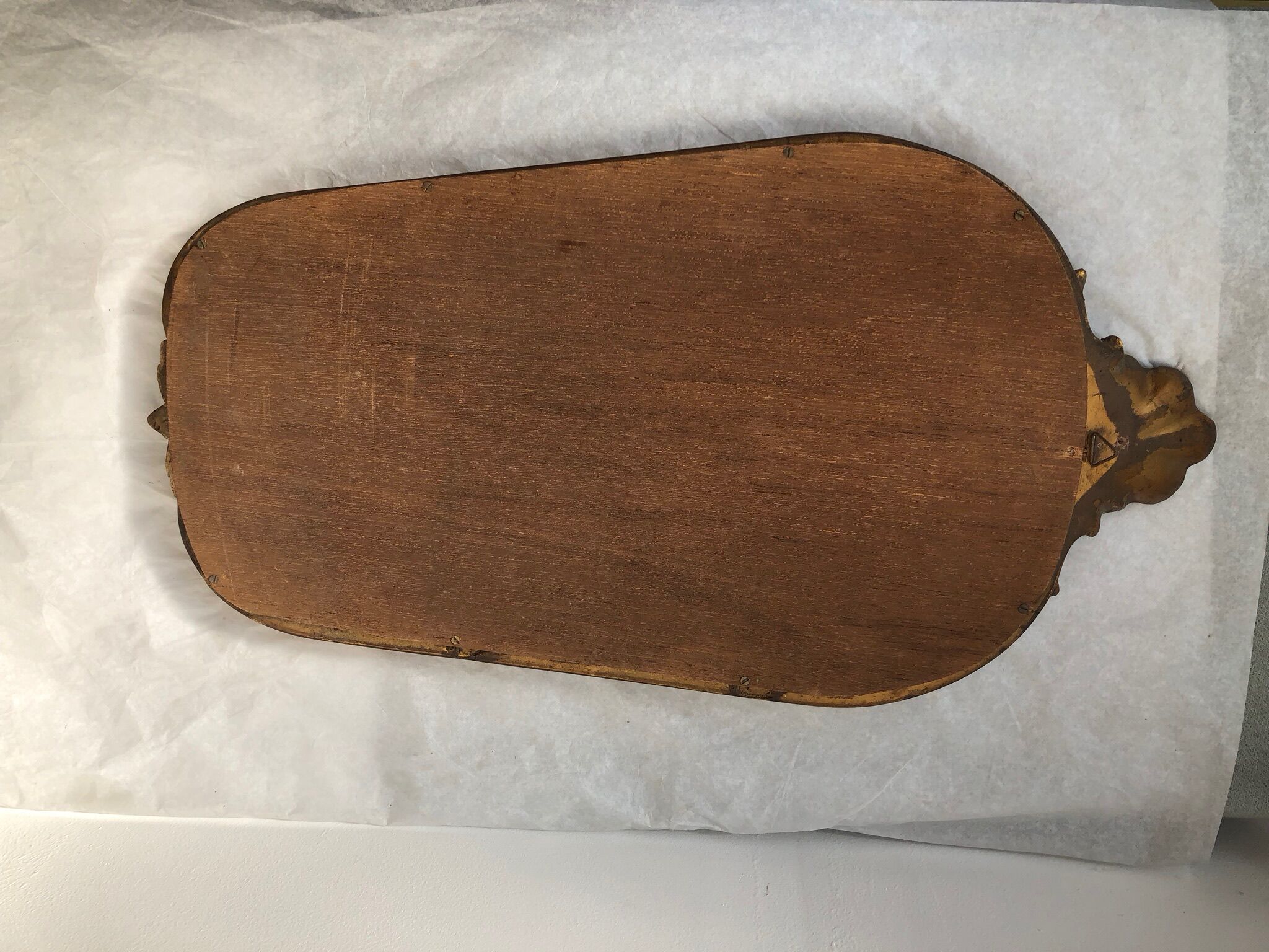 Former mirror wooden gold 36x55cm