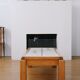 Brutalist coffee table ceramic top