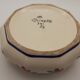 HB Quimper / Ceramic candy box / Hand-painted Breton character