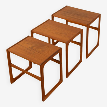 1960s nesting tables, BR Gelsted
